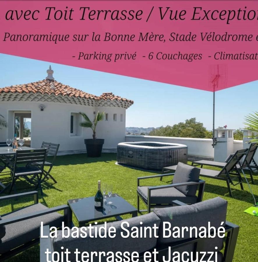 La Bastide De St Barnabe Jacuzzi Climatisation Parking Petanque Marseille